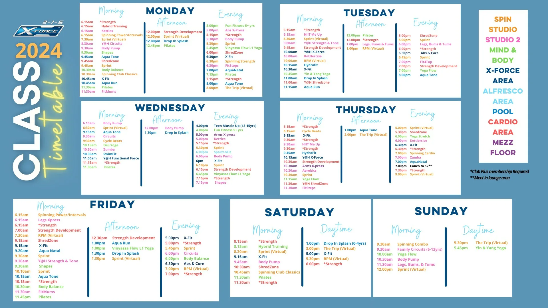 Timetable